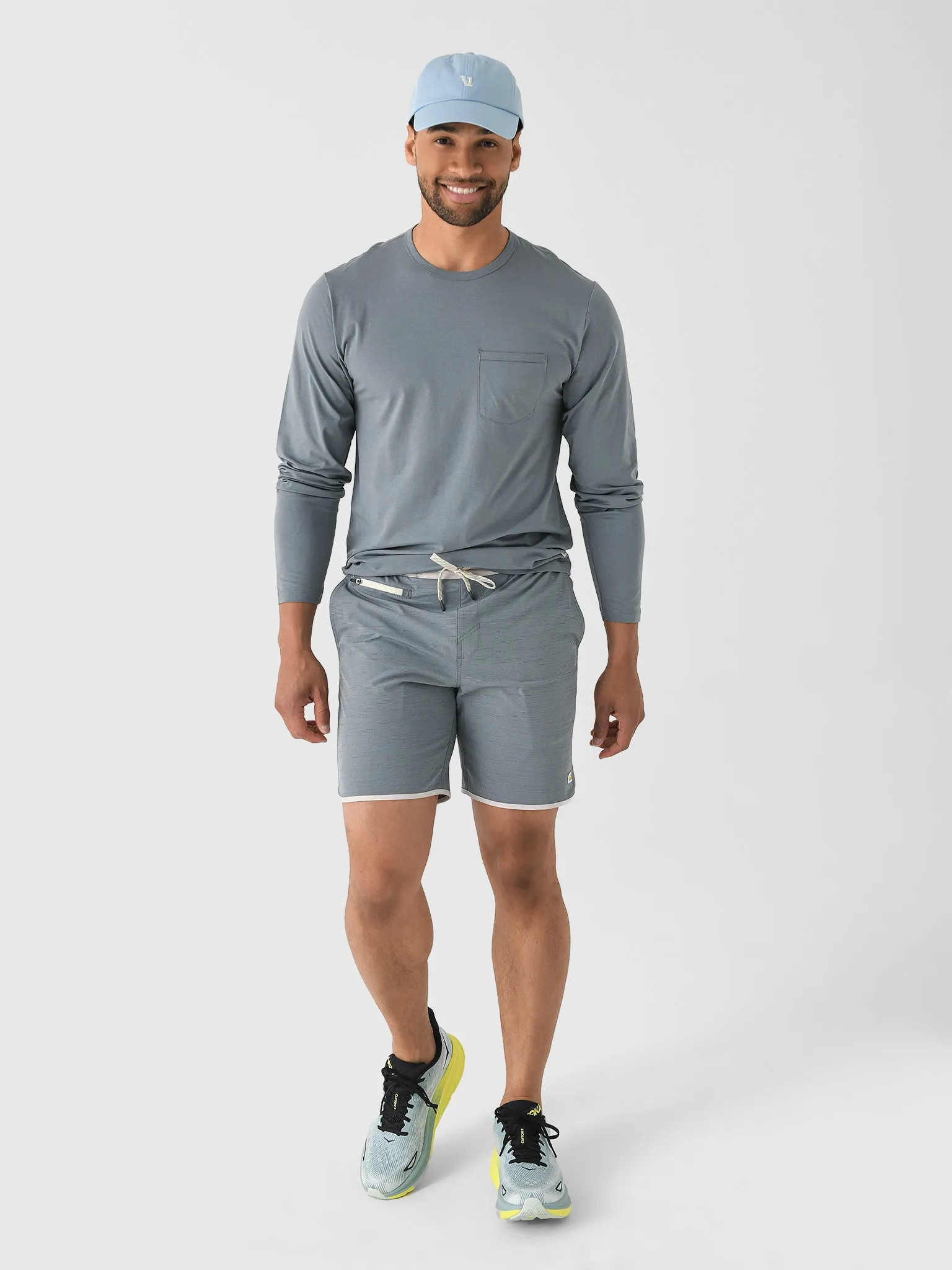 Vuori Men's Long Sleeve Feather Pocket Tee sold by Saint Bernard product image thumbnail 2