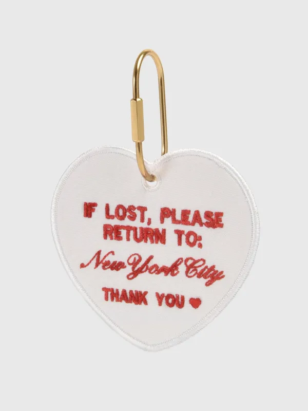 Abbode Lost & Found NYC Heart Charm made by Abbode