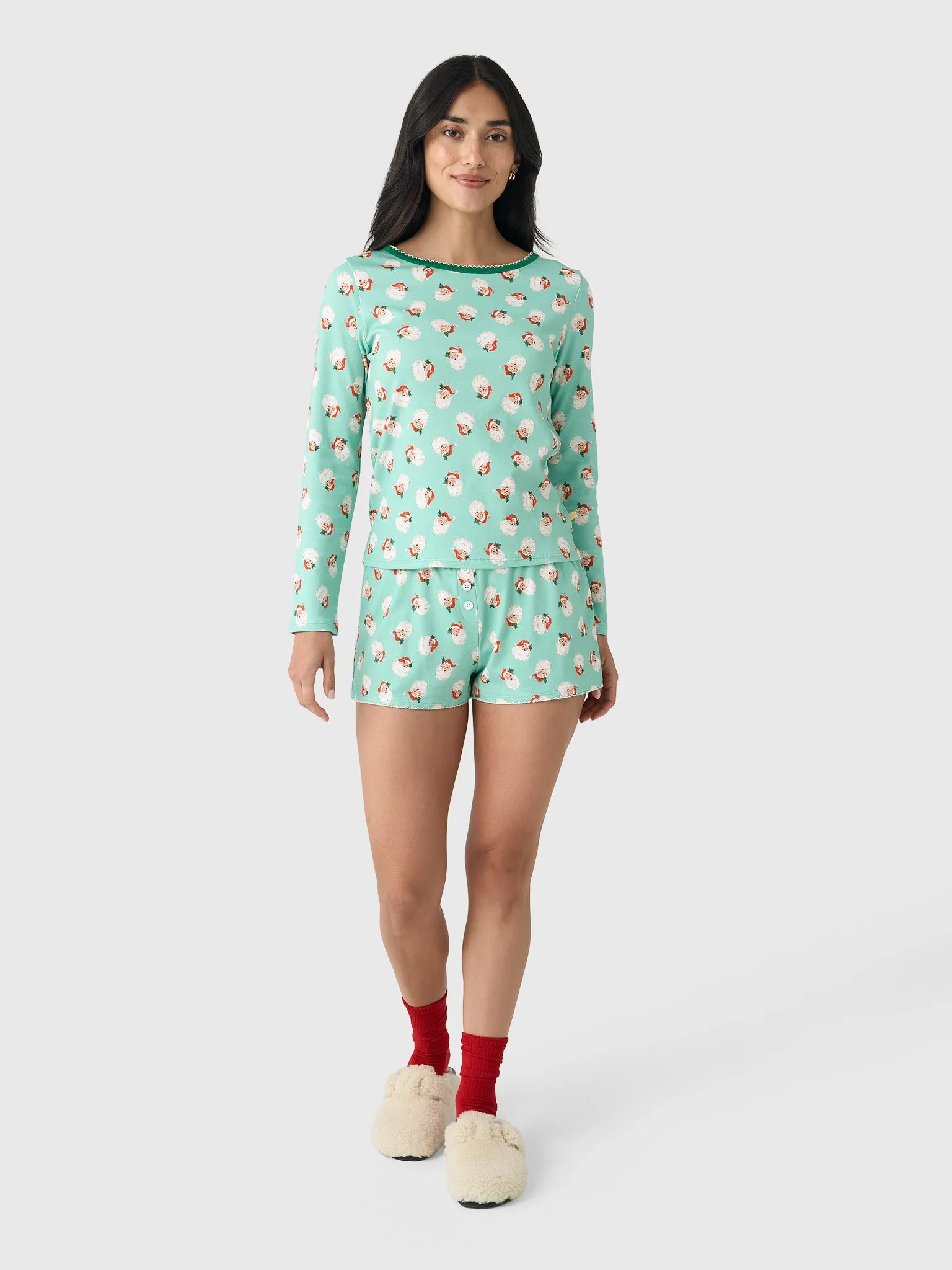 Cozyland Women's Ellie Shortie Pajama Set sold by Saint Bernard product image thumbnail 2