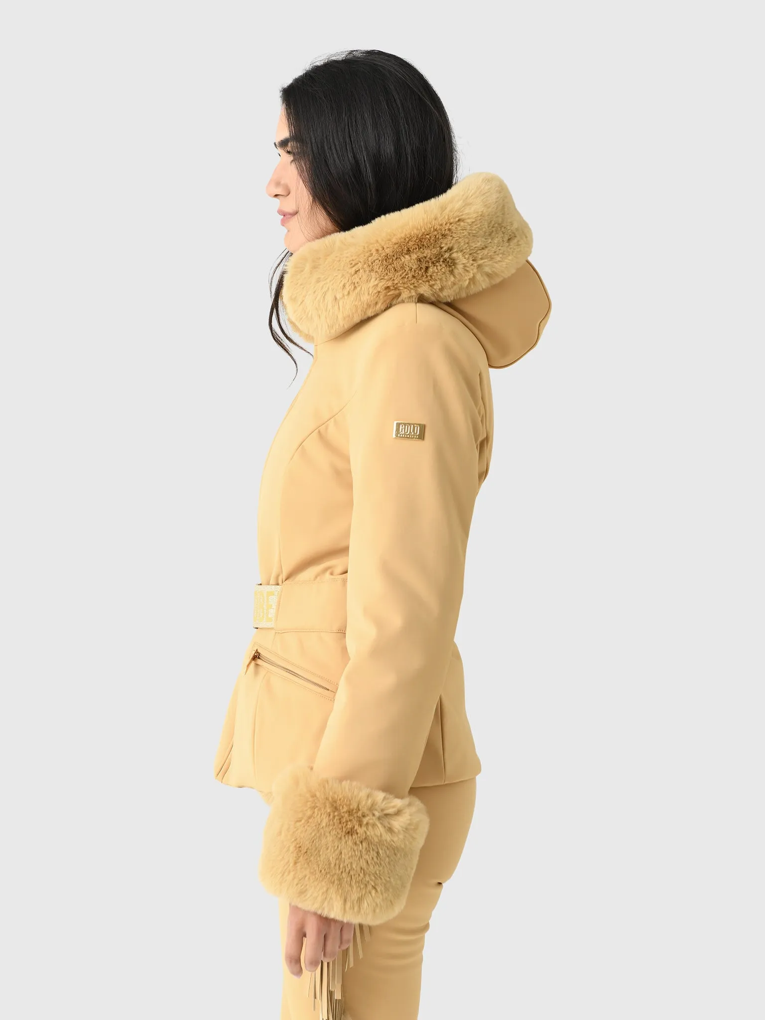 Goldbergh Women's Prezioso Faux Border Ski Jacket sold by Saint Bernard product image thumbnail 3