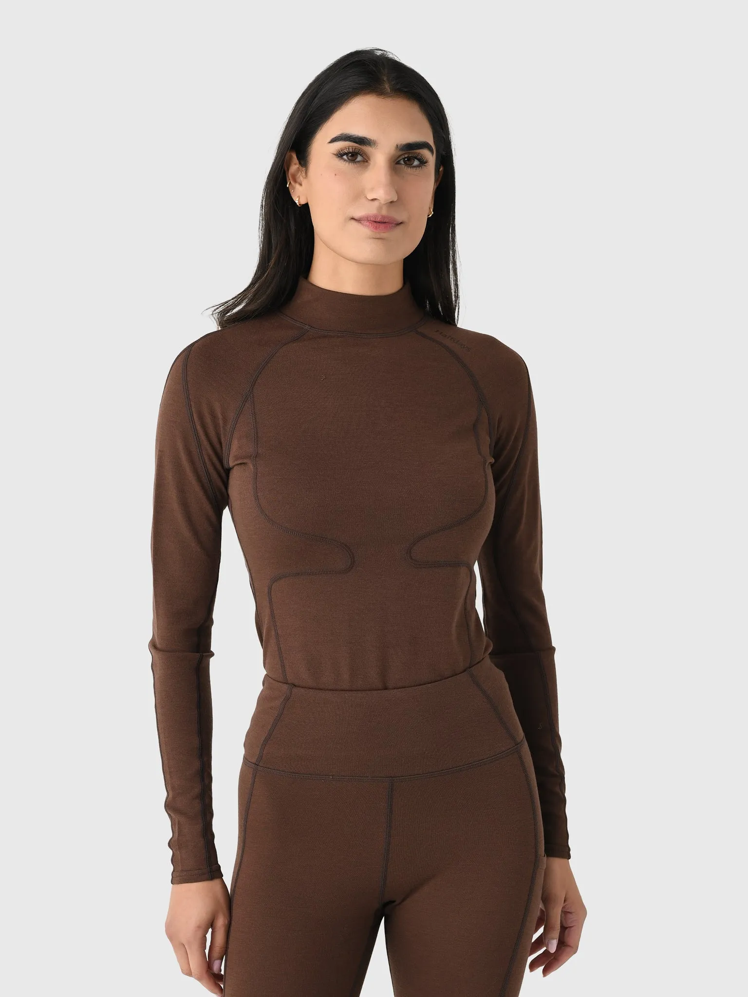 Halfdays Women's Fay Merino Top sold by Saint Bernard