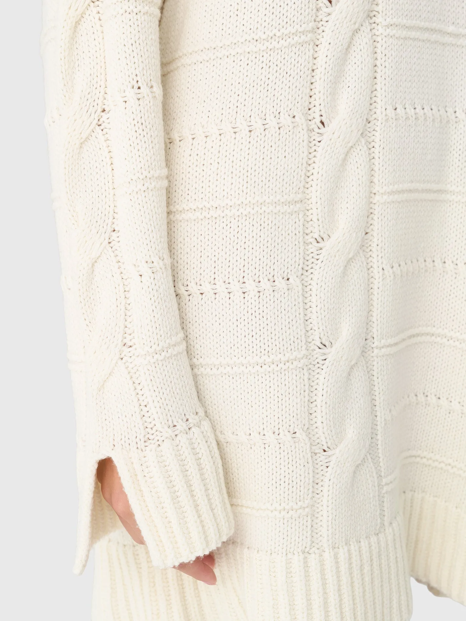 Ciao Lucia Women's Pria Cable Knit Sweater Dress sold by Saint Bernard product image thumbnail 5