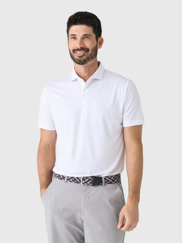 Johnnie-O Men's Pete Performance Jersey Polo sold by Saint Bernard