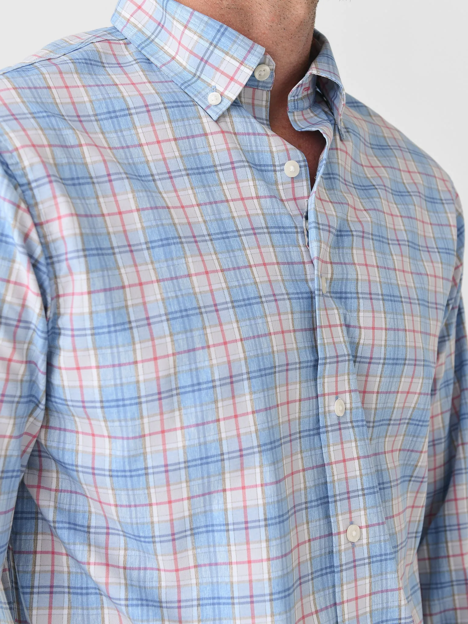 Johnnie-O Men's Lanes Everyday Performance Button-Down Shirt sold by Saint Bernard product image thumbnail 5