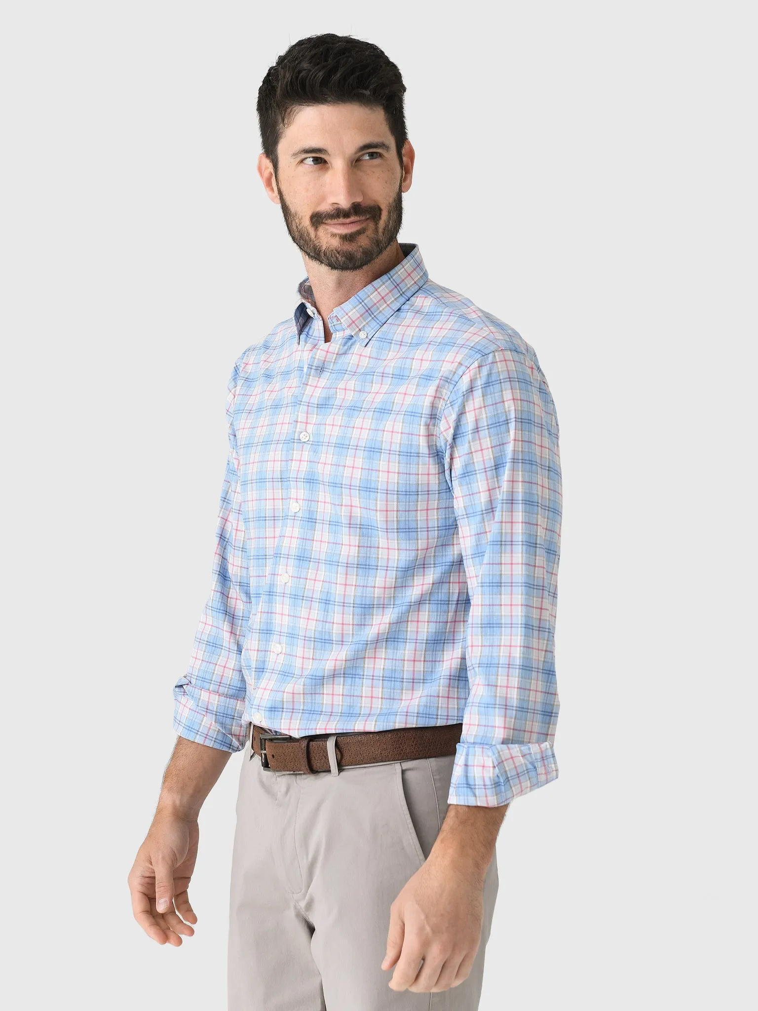 Johnnie-O Men's Lanes Everyday Performance Button-Down Shirt sold by Saint Bernard product image thumbnail 3