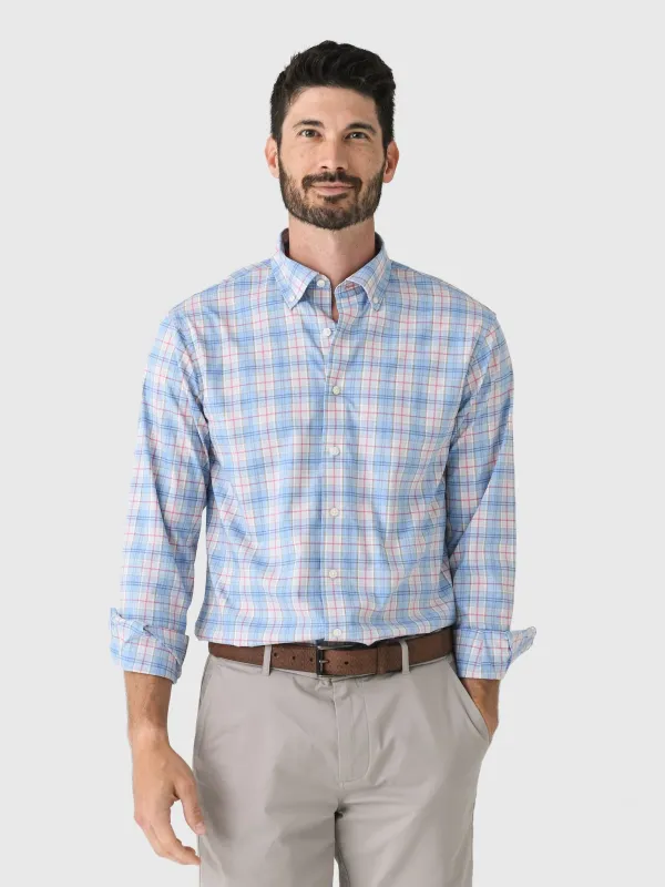 Johnnie-O Men's Lanes Everyday Performance Button-Down Shirt sold by Saint Bernard