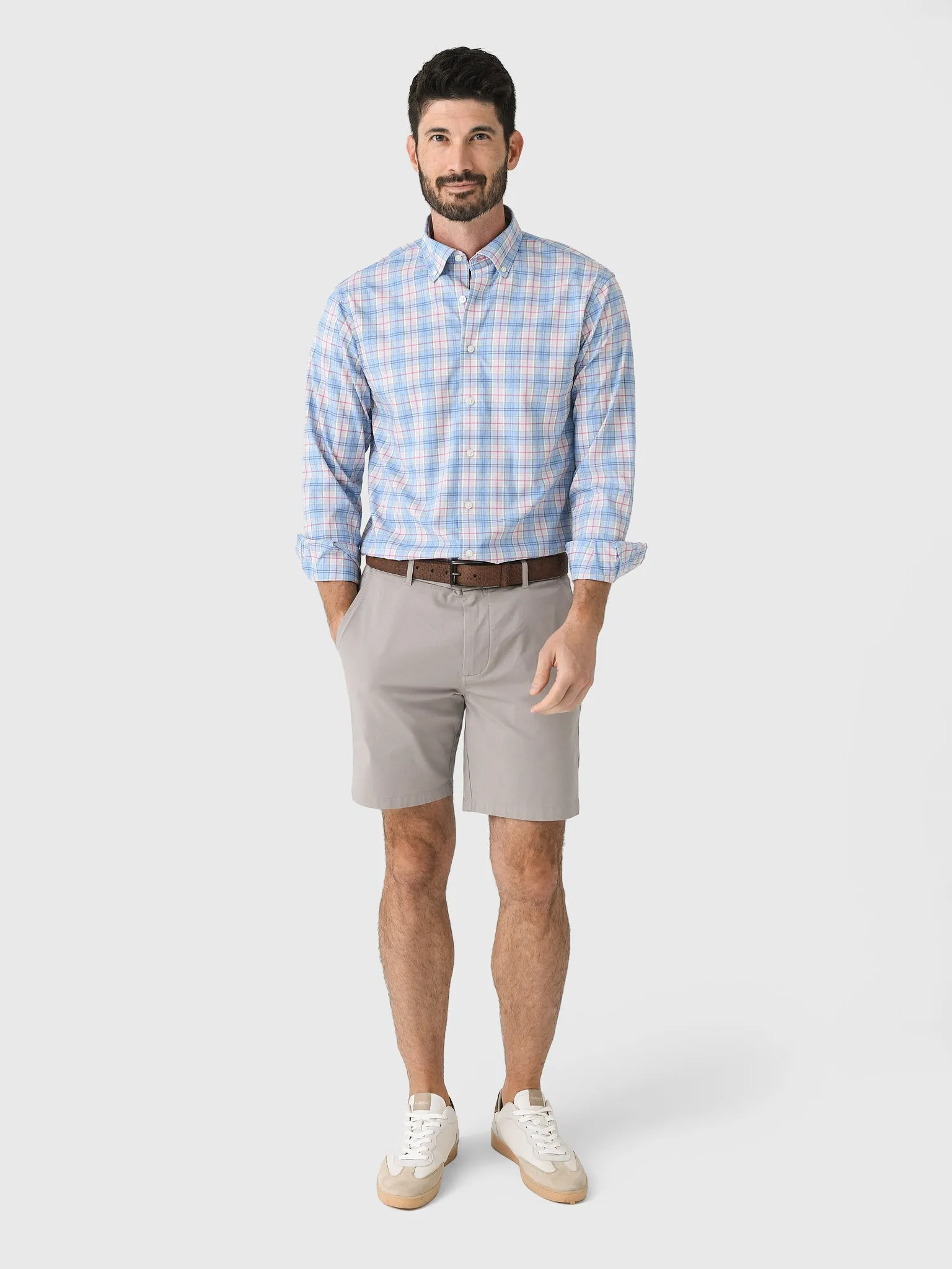 Johnnie-O Men's Lanes Everyday Performance Button-Down Shirt sold by Saint Bernard product image thumbnail 2