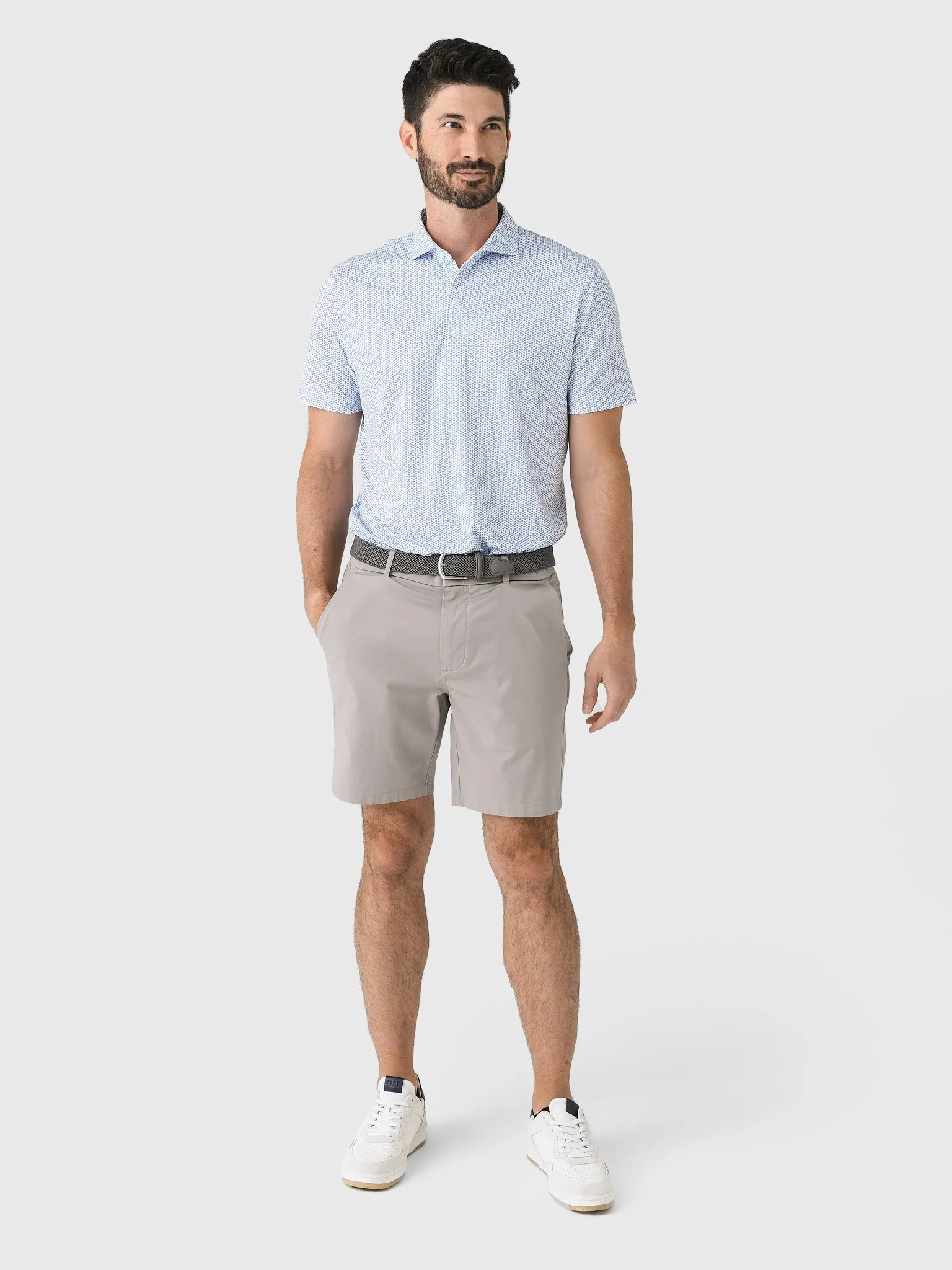 Johnnie-O Men's Emillio Performance Jersey Polo sold by Saint Bernard product image thumbnail 2