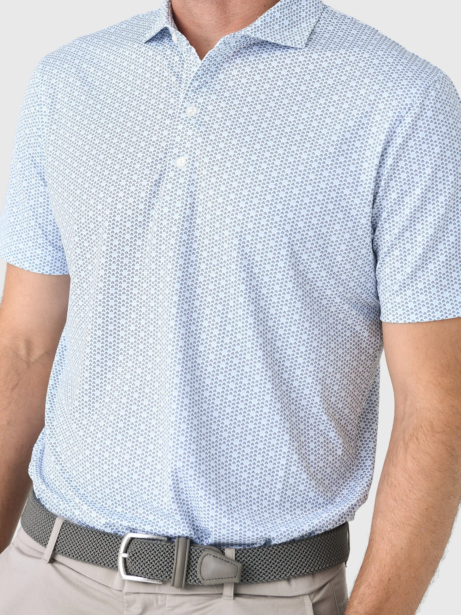 Johnnie-O Men's Emillio Performance Jersey Polo sold by Saint Bernard product image thumbnail 5