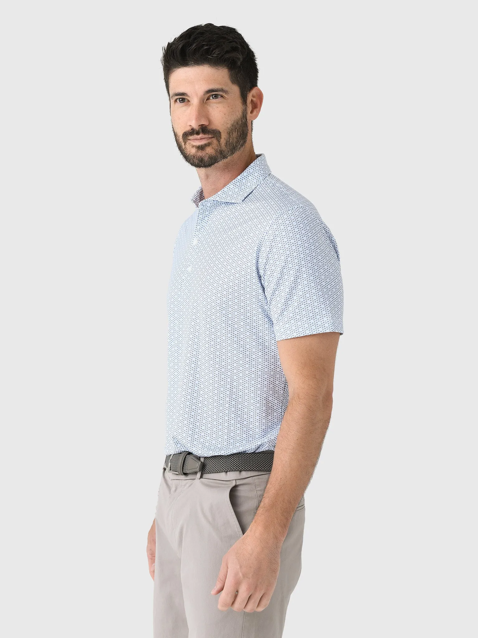 Johnnie-O Men's Emillio Performance Jersey Polo sold by Saint Bernard product image thumbnail 3