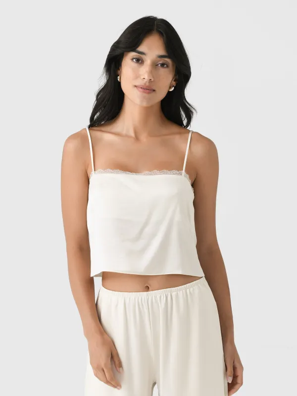 Leset Women's Barb Lace Cami made by Leset