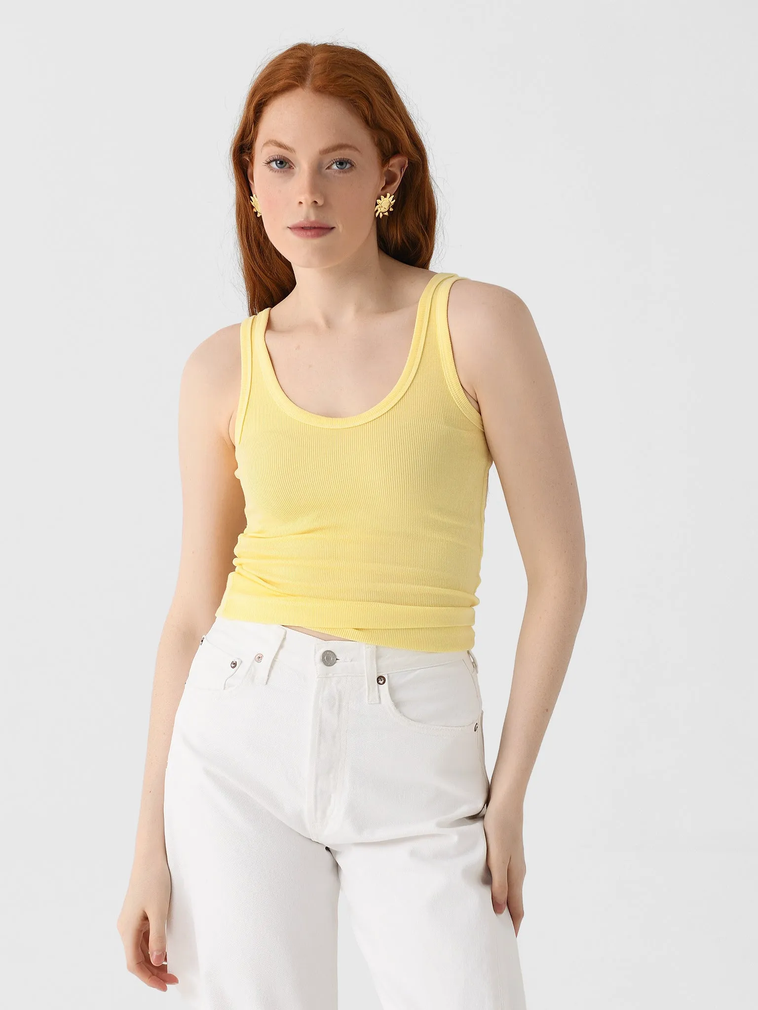Asher Women's Mila Rib Tank sold by Saint Bernard product image thumbnail 5