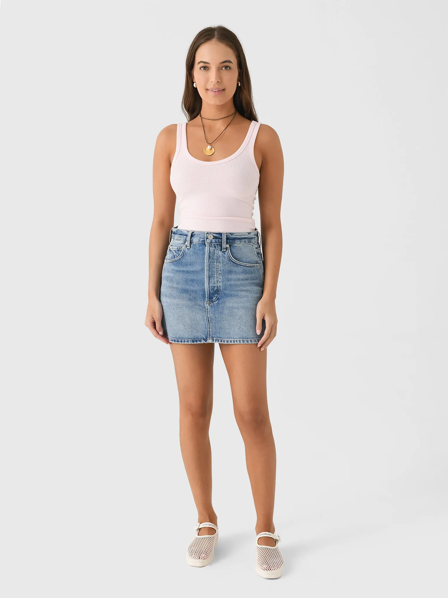 Asher Women's Mila Rib Tank sold by Saint Bernard product image thumbnail 2