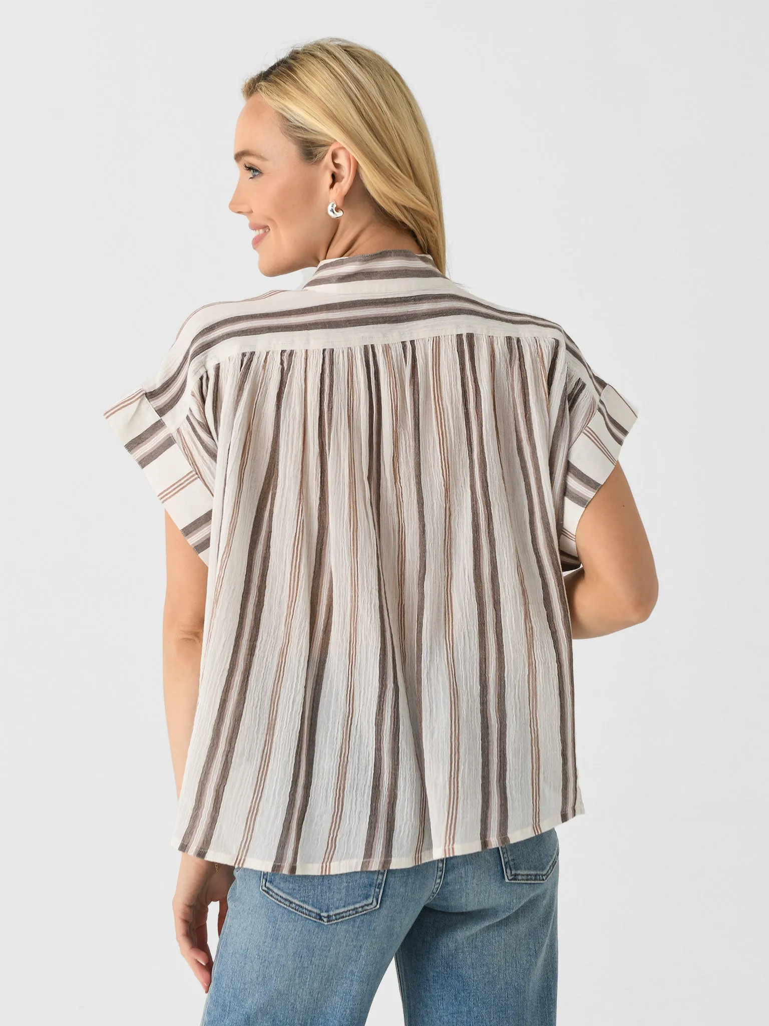 Vanessa Bruno Women's Cory Blouse sold by Saint Bernard product image thumbnail 4