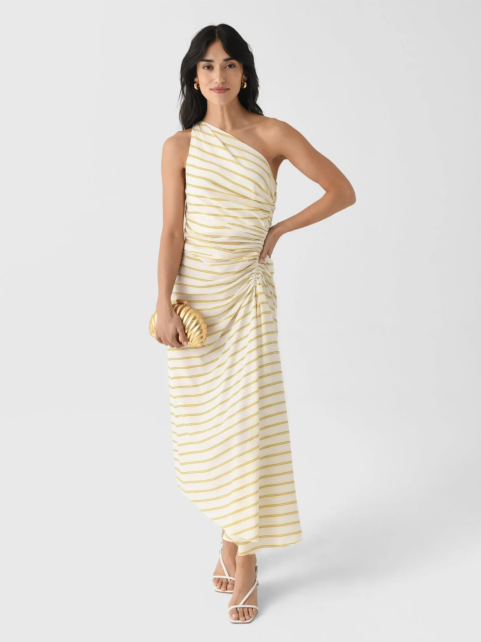 ALC Women's Carolyn One-Shoulder Maxi Dress sold by Saint Bernard