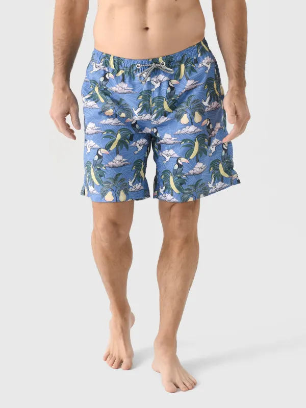Far Afield Men's Graphic Swim Trunk sold by Saint Bernard