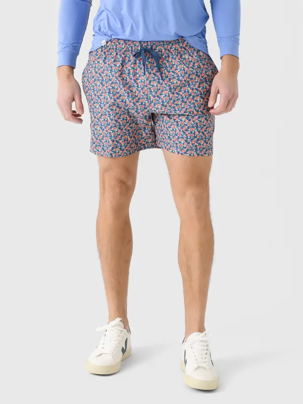 Southern Tide Men's Paloma Paradise Swim Trunk sold by Saint Bernard