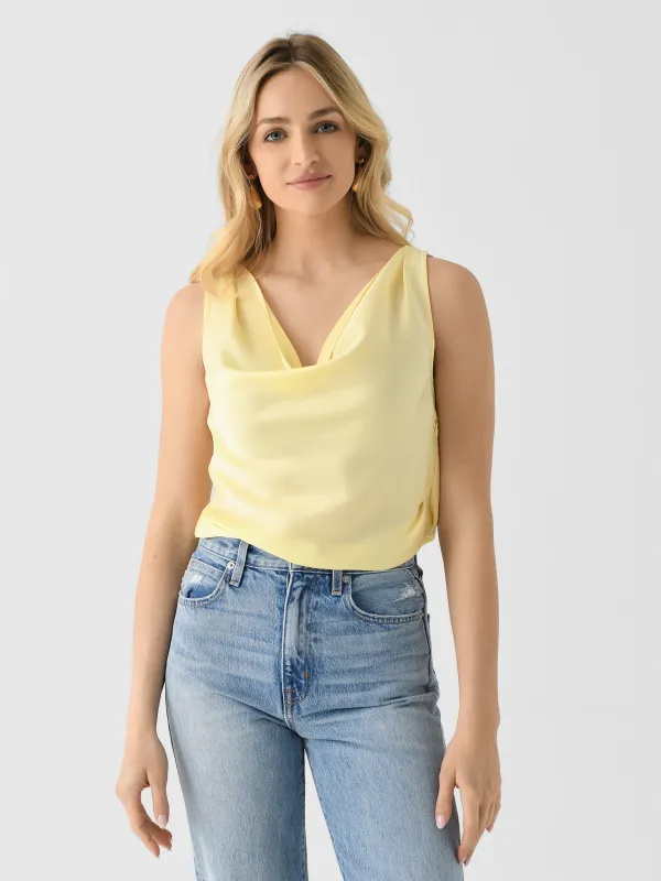 Simkhai Women's Nubia Draped Top made by Simkhai