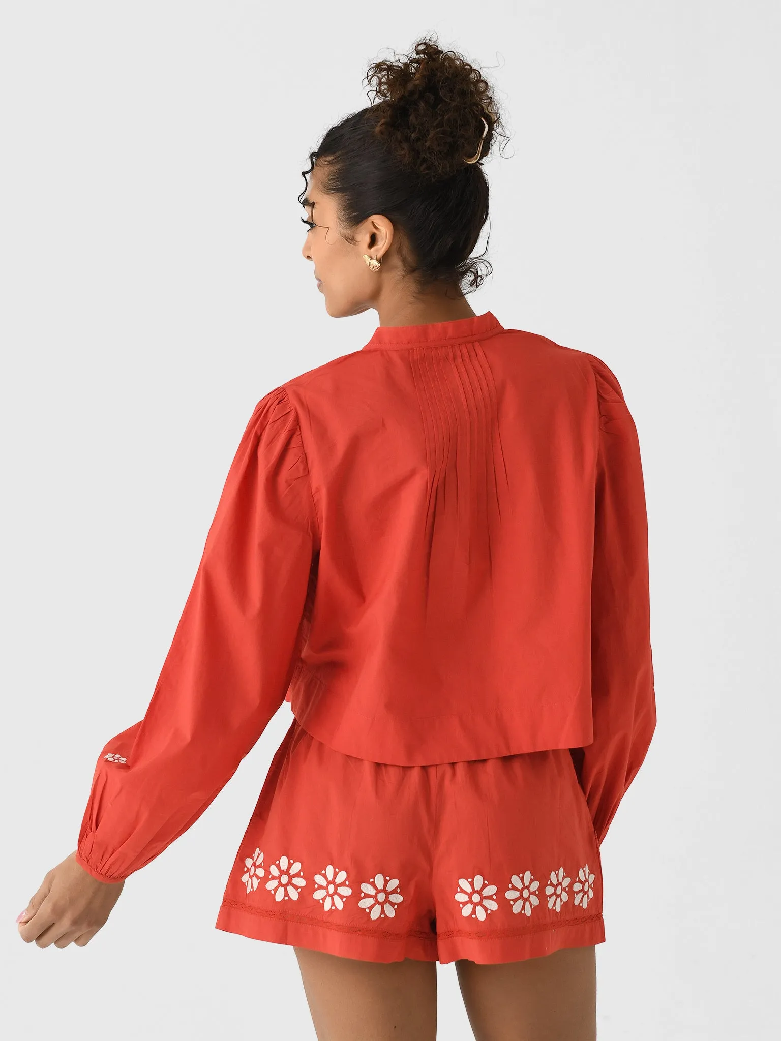 Ciao Lucia Women's Salm Embroidered Top sold by Saint Bernard product image thumbnail 4