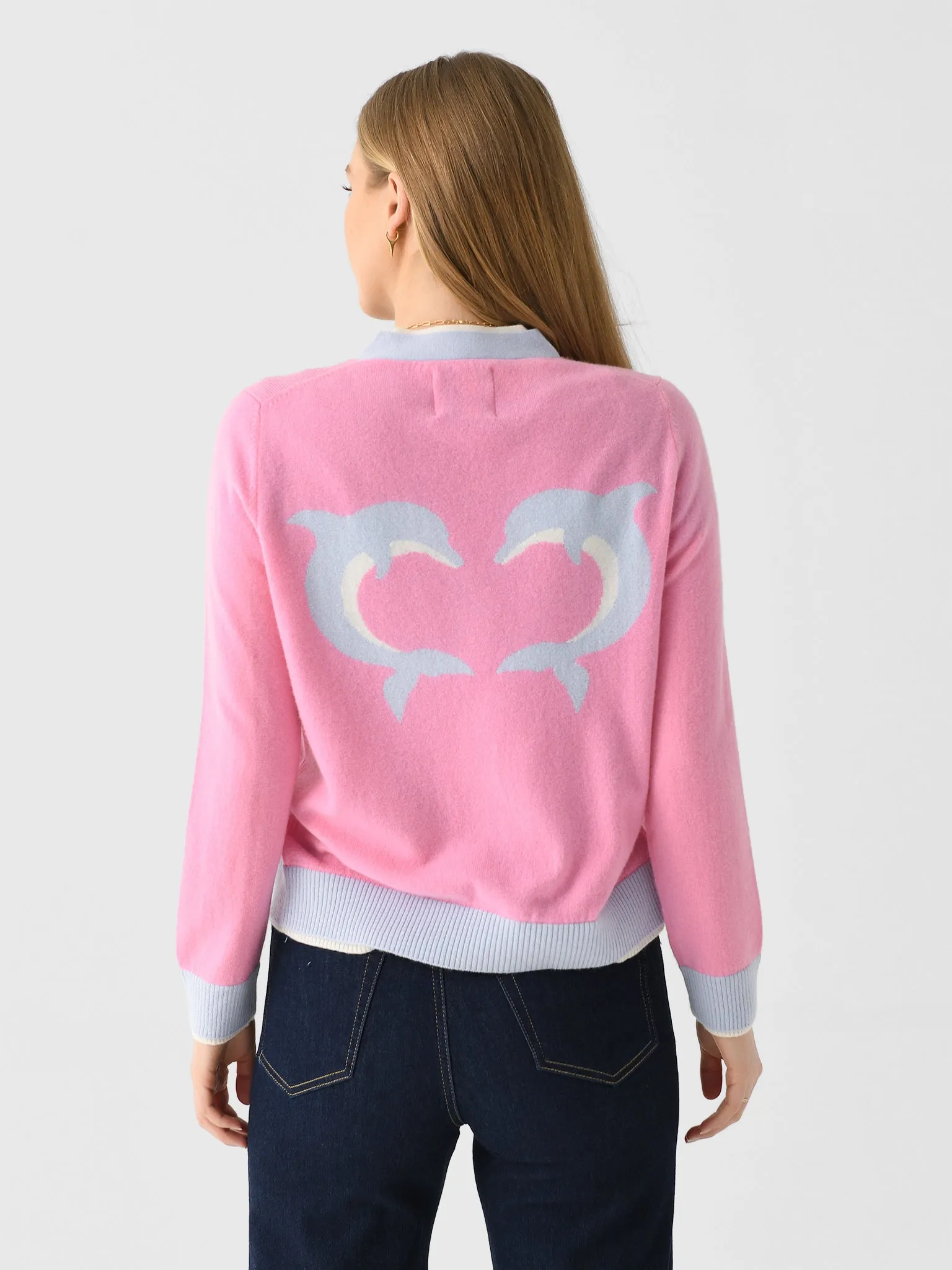 Jumper 1234 Women's Dolphin Cardigan sold by Saint Bernard product image thumbnail 4