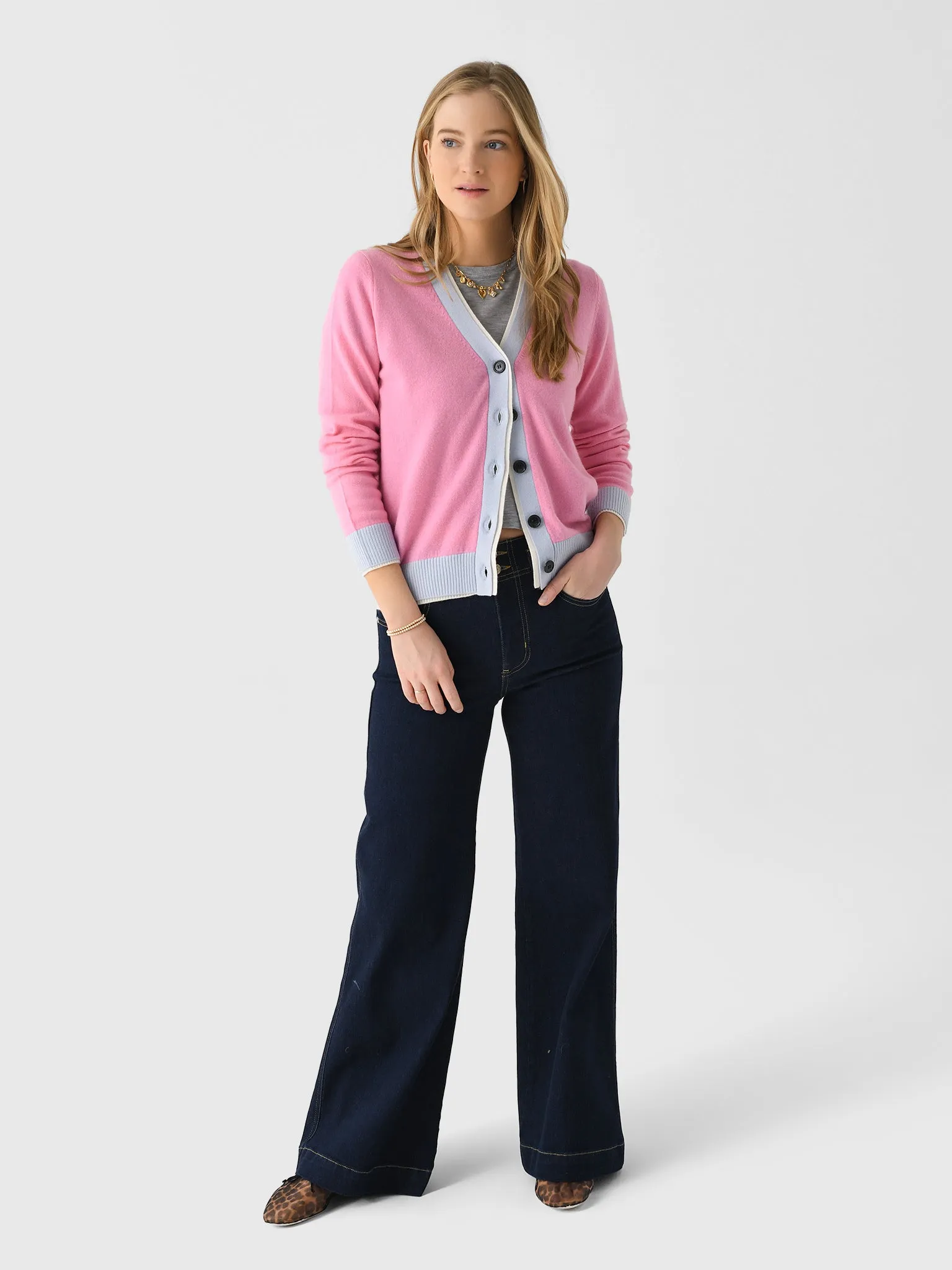 Jumper 1234 Women's Dolphin Cardigan sold by Saint Bernard product image thumbnail 2