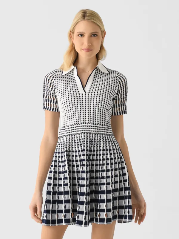 Simkhai Women's Tovi Polo Mini Dress sold by Saint Bernard