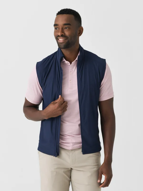 Johnnie-O Men's Zimmer Featherweight Performance Vest sold by Saint Bernard