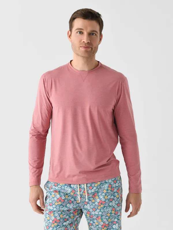 Johnnie-O Men's Basin Performance Long Sleeve T-Shirt sold by Saint Bernard