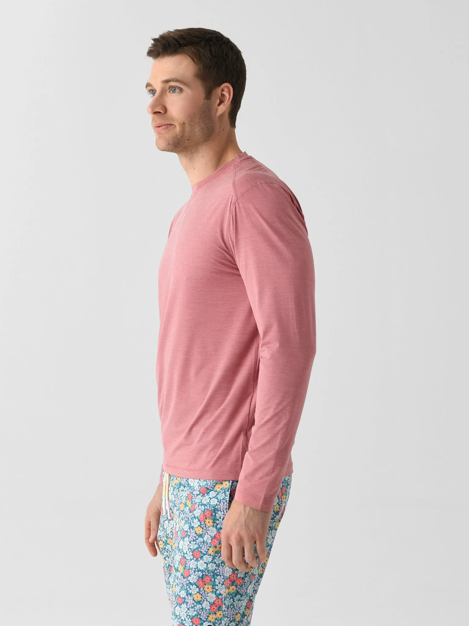 Johnnie-O Men's Basin Performance Long Sleeve T-Shirt sold by Saint Bernard product image thumbnail 3