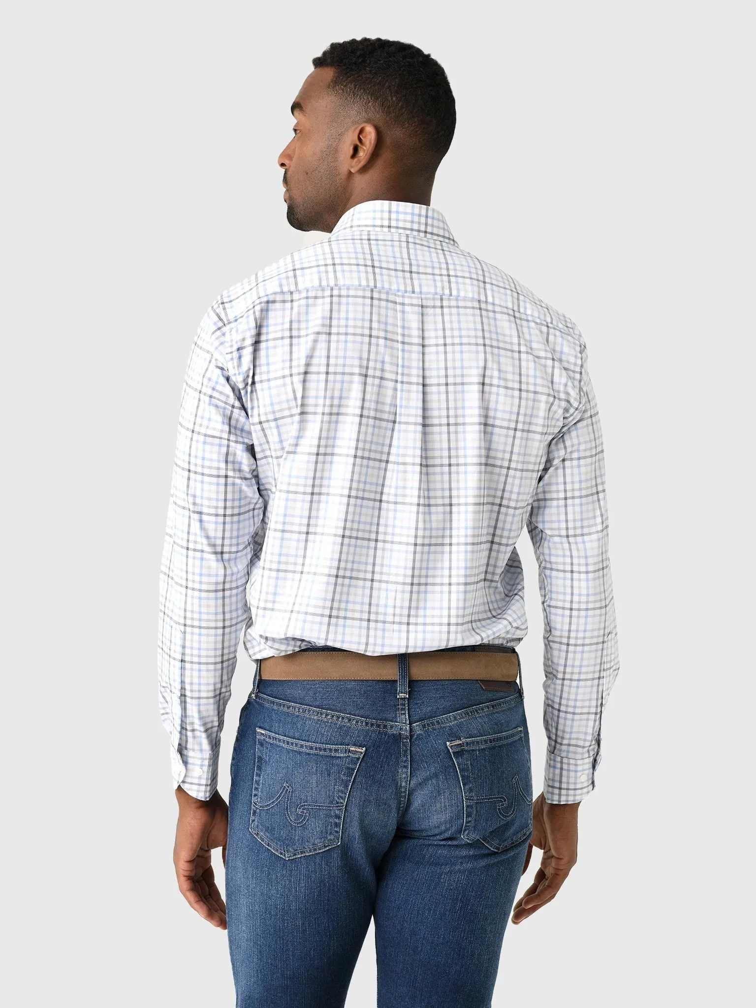 Peter Millar Crown Men's Warren Crown Lite Cotton-Stretch Sport Shirt sold by Saint Bernard product image thumbnail 3