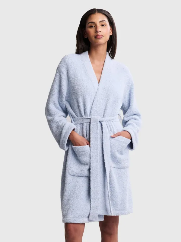 Barefoot Dreams Women's CozyChic Solid Robe sold by Saint Bernard