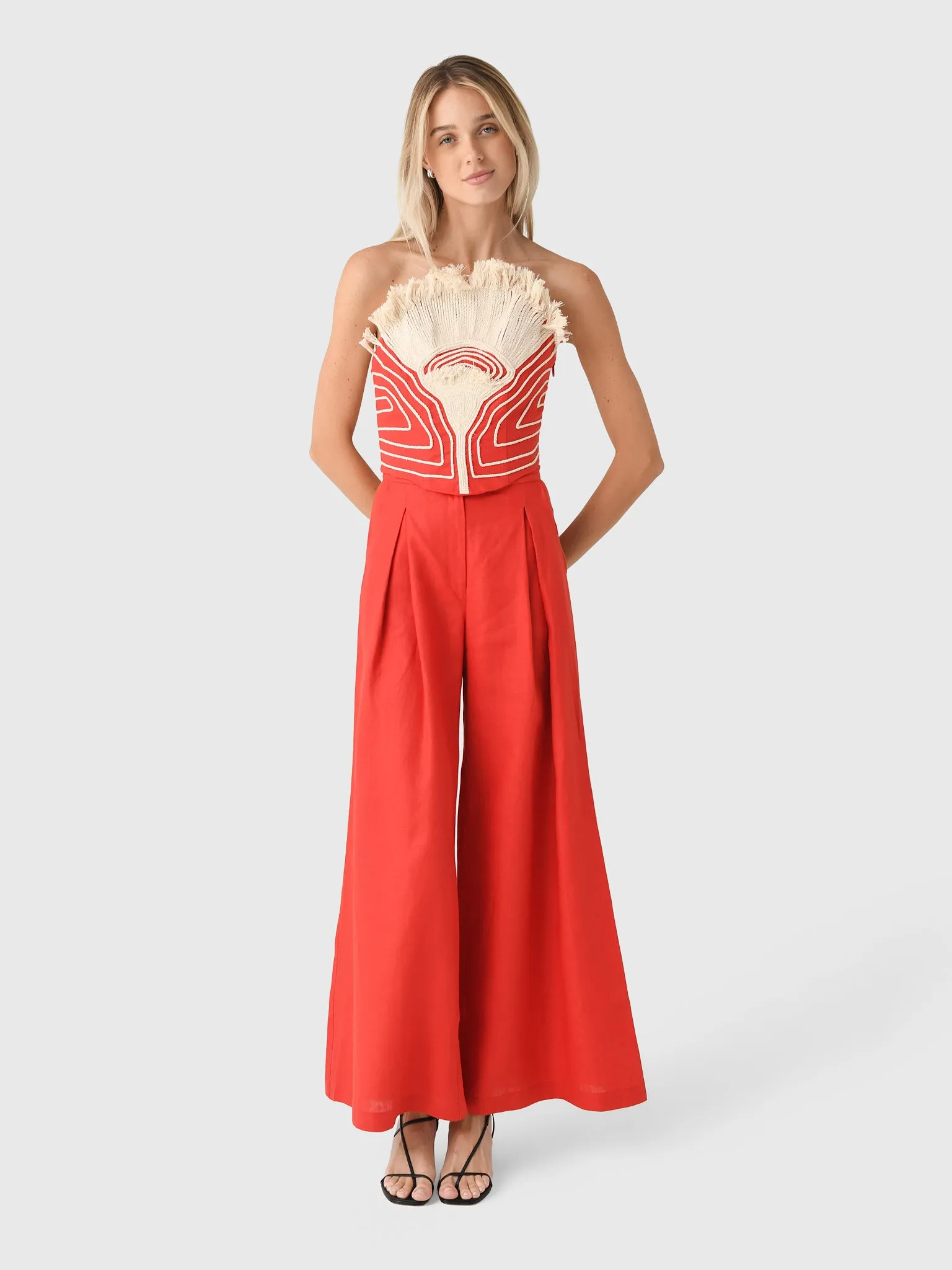Andres Otalora Women's Desperte Wide Leg Pant sold by Saint Bernard product image thumbnail 3