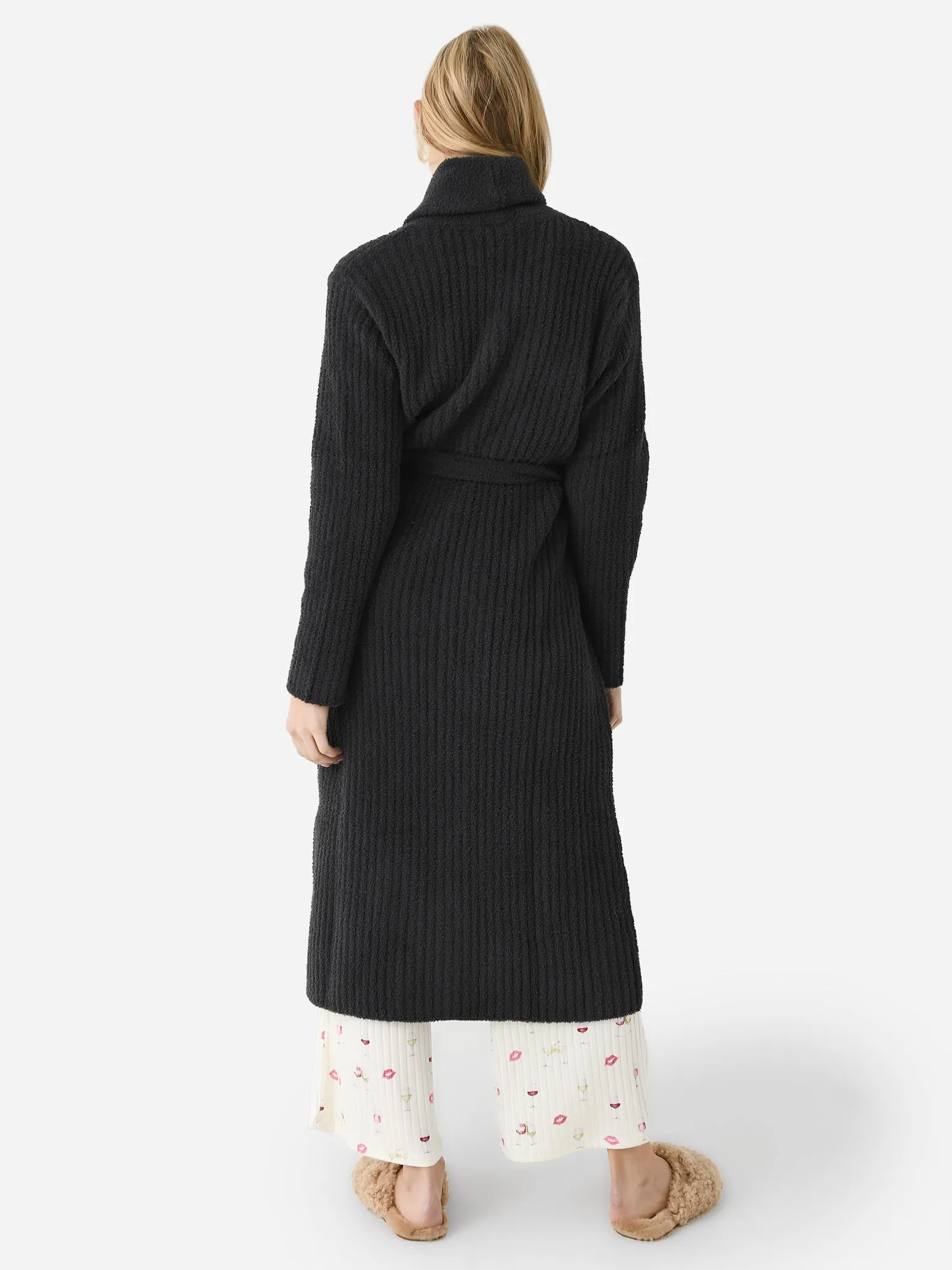 Barefoot Dreams Women's Eco CozyChic Ribbed Robe sold by Saint Bernard product image thumbnail 5