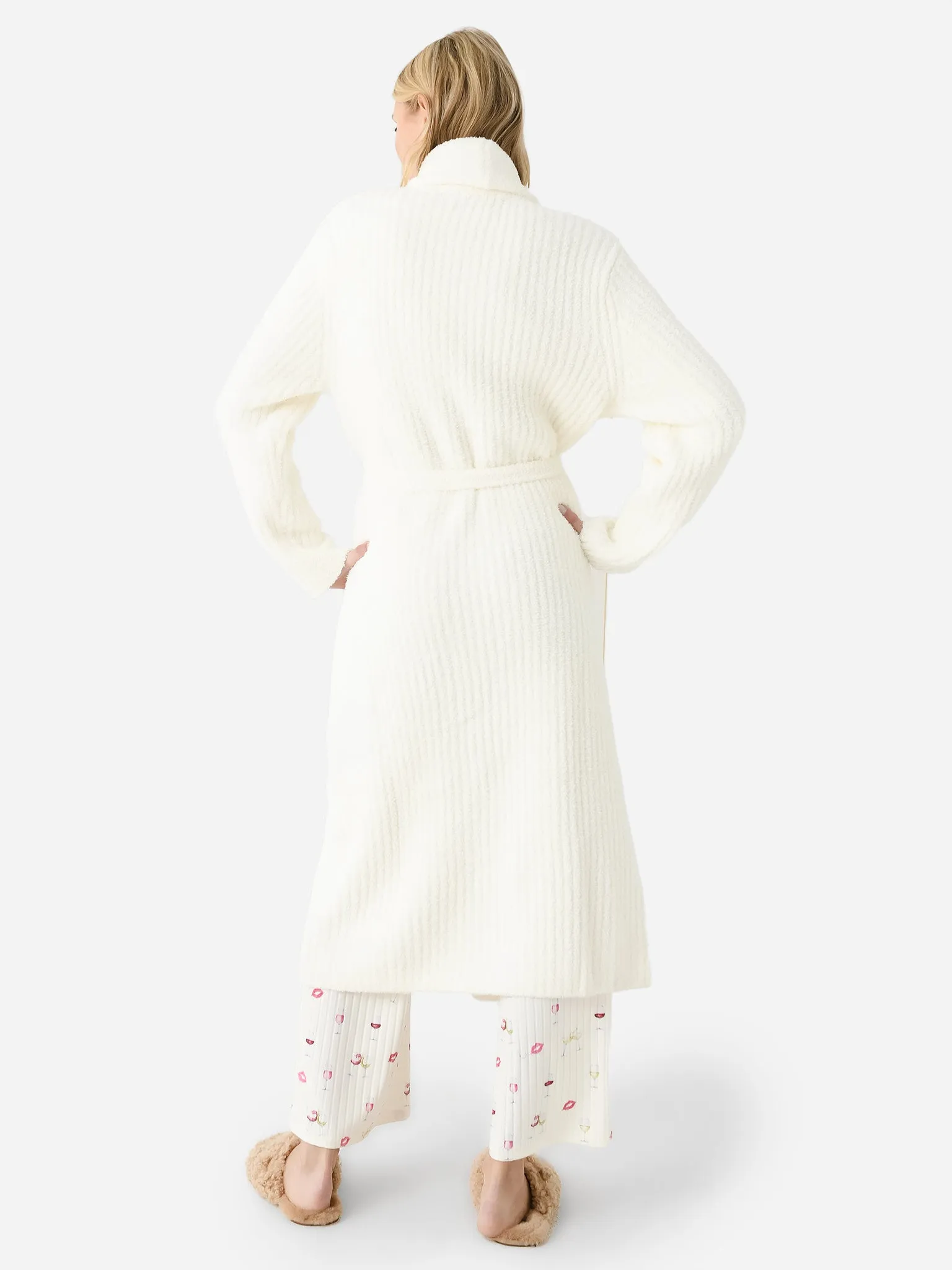 Barefoot Dreams Women's Eco CozyChic Ribbed Robe sold by Saint Bernard product image thumbnail 3