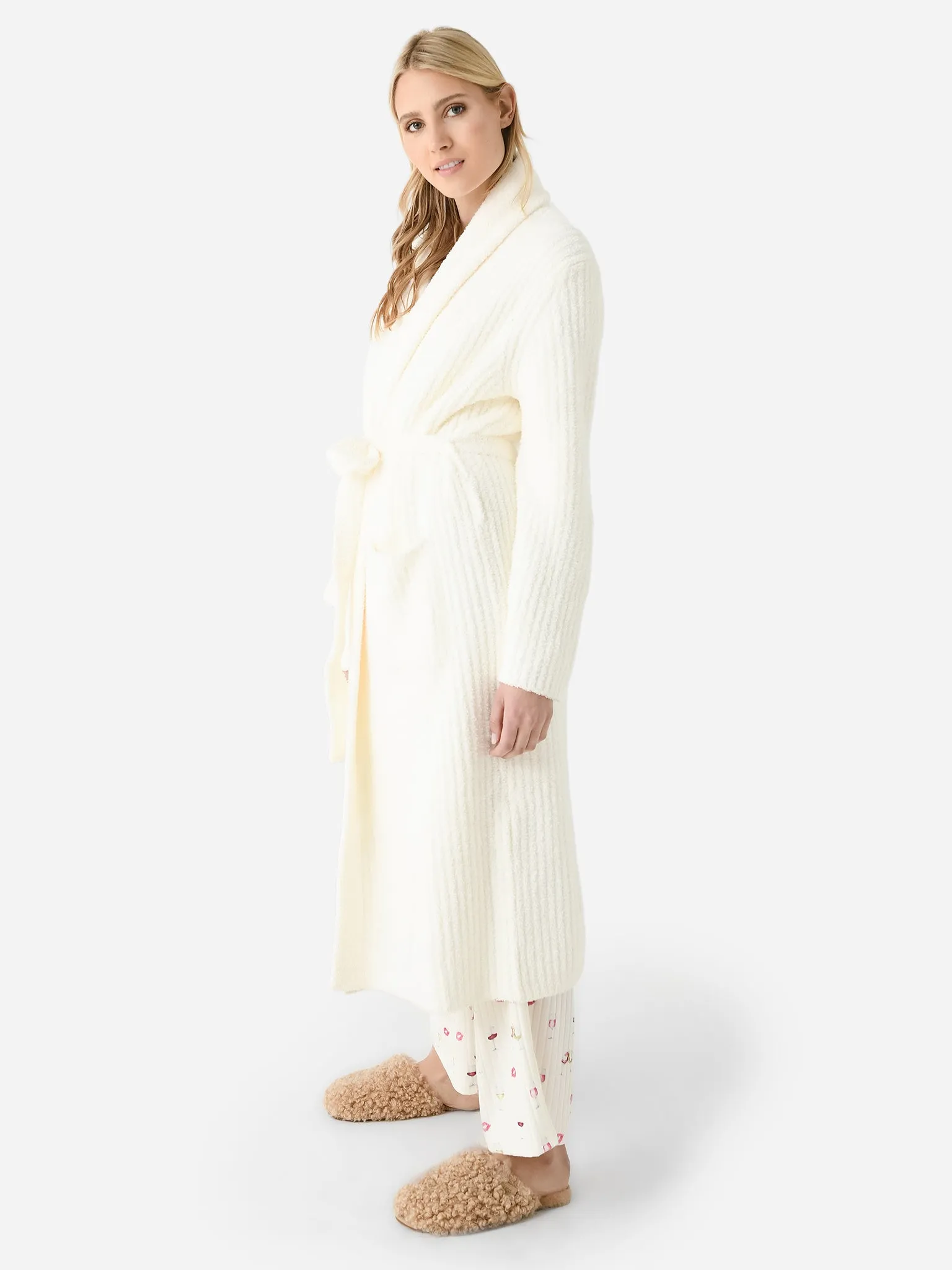 Barefoot Dreams Women's Eco CozyChic Ribbed Robe sold by Saint Bernard product image thumbnail 2