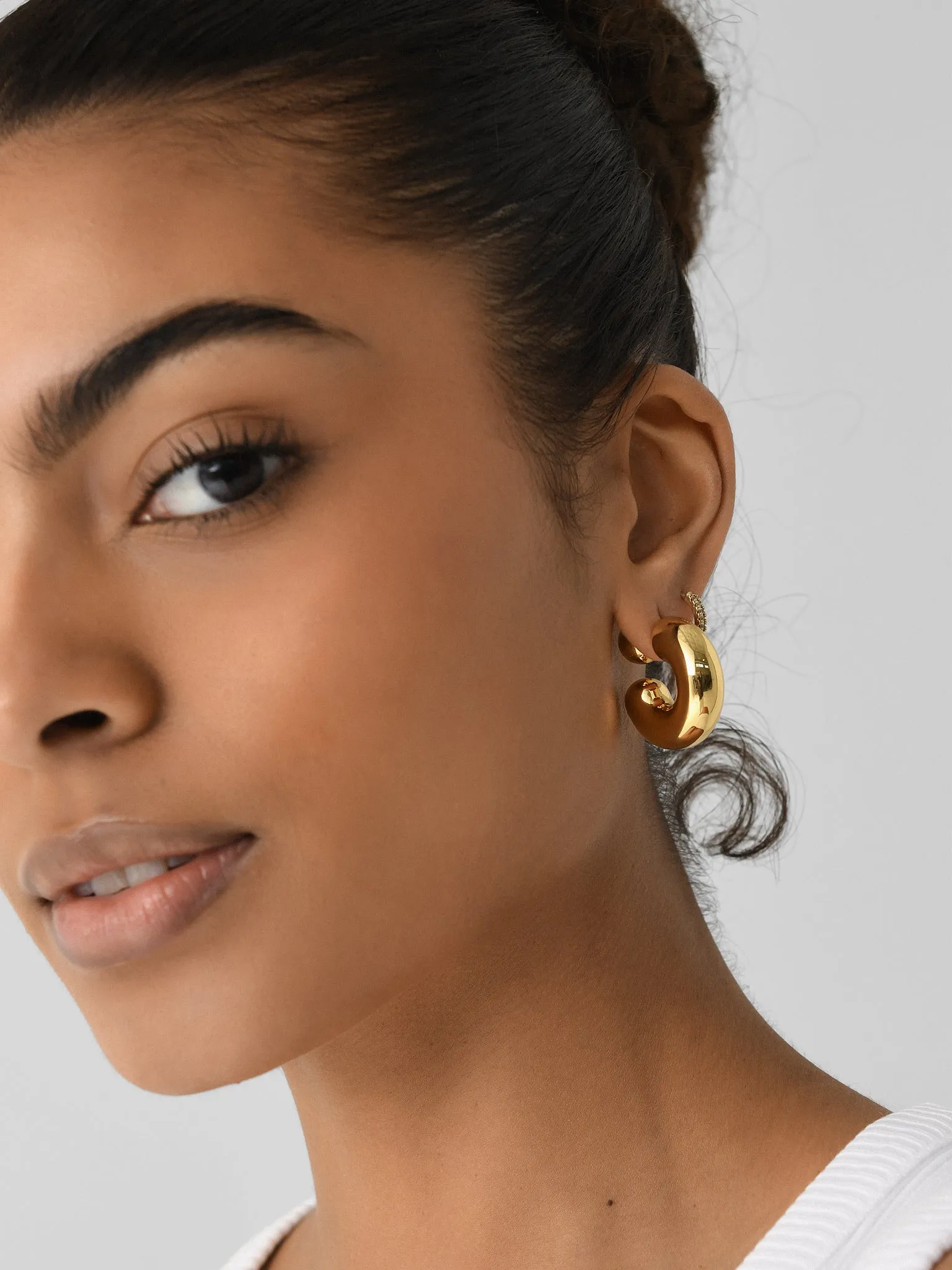 Jennybird Large Tome Hoop Earrings sold by Saint Bernard product image thumbnail 2