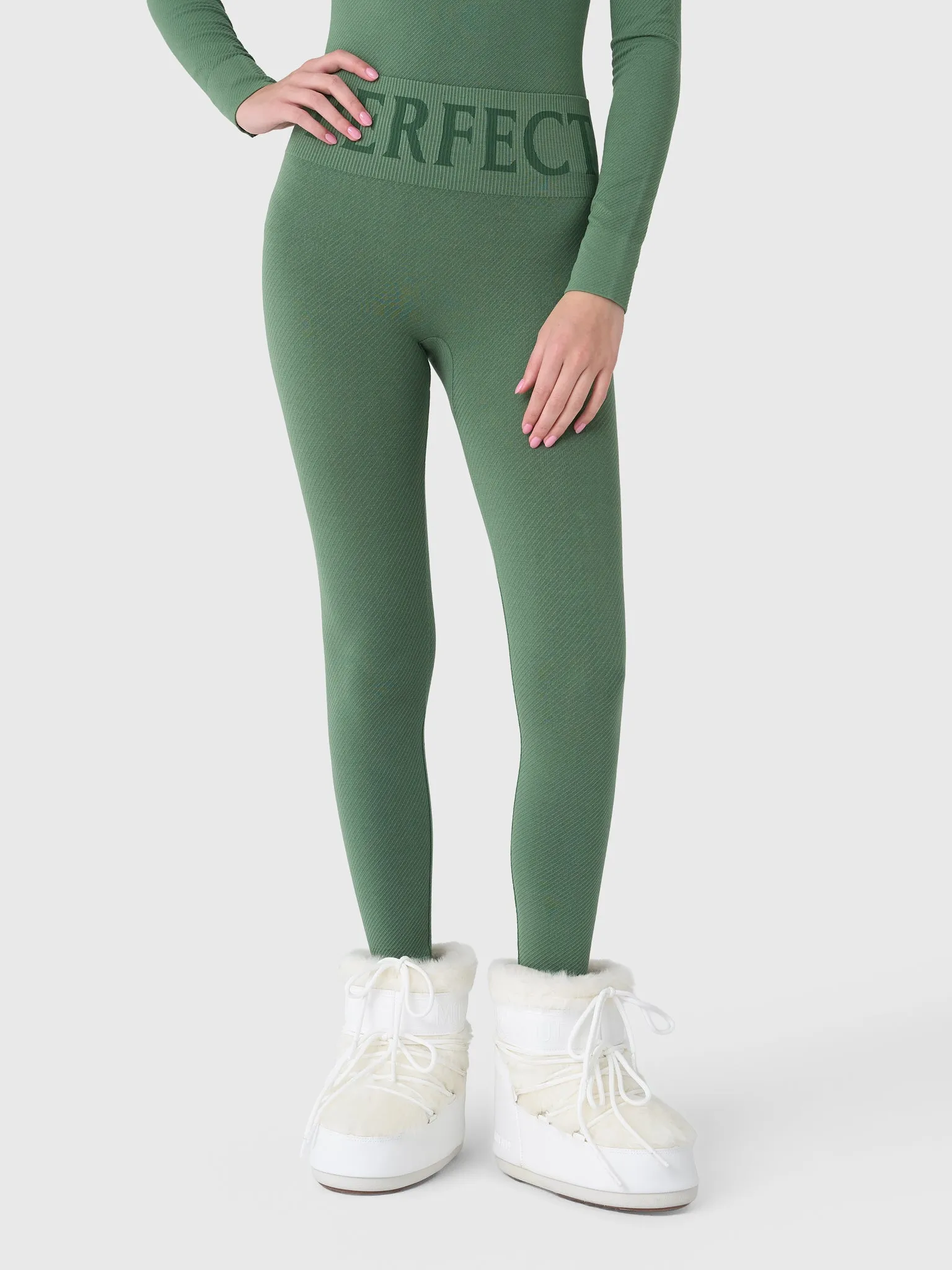 Perfect Moment Women's Seamless Thermal Legging sold by Saint Bernard product image thumbnail 4