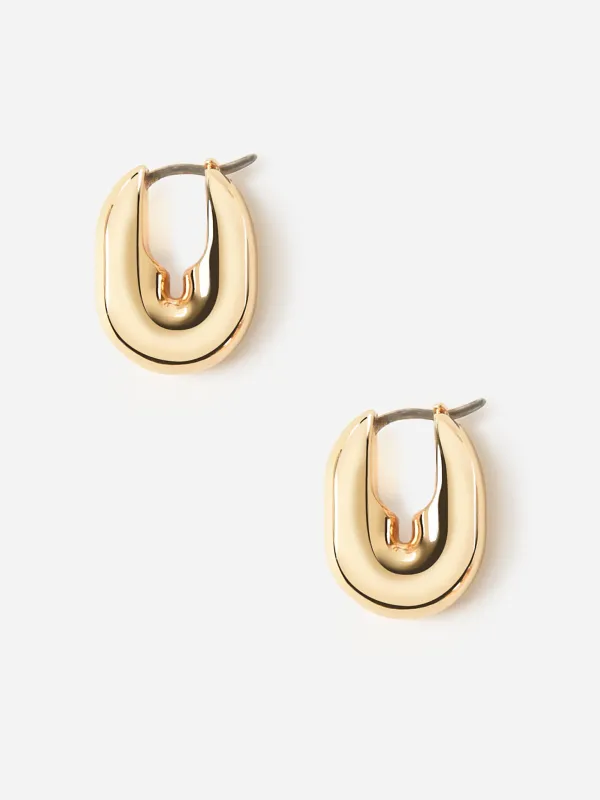 Jennybird Puffy U-Link Earrings made by JENNY BIRD