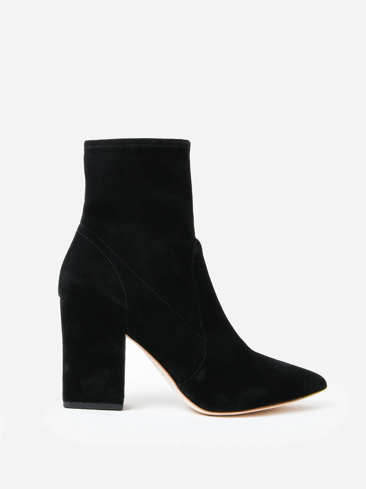 Loeffler Randall Women's Isla Suede Slim Ankle Bootie sold by Saint Bernard