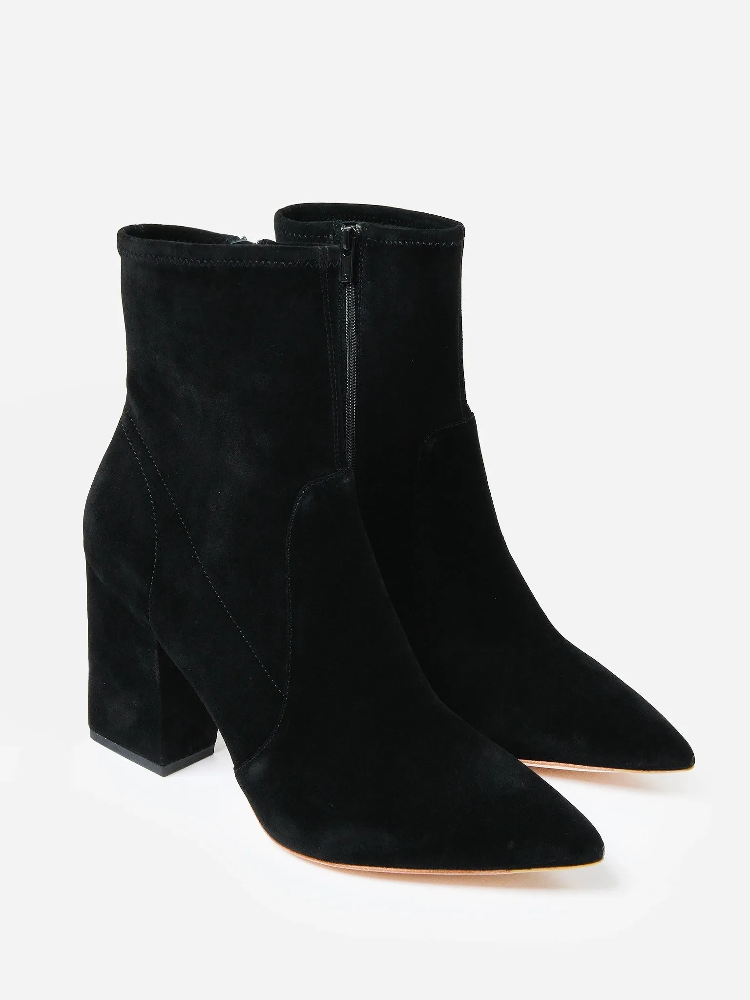 Loeffler Randall Women's Isla Suede Slim Ankle Bootie sold by Saint Bernard product image thumbnail 3