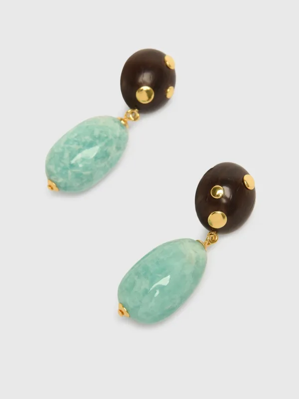 Lizzie Fortunato Nopales Earrings sold by Saint Bernard