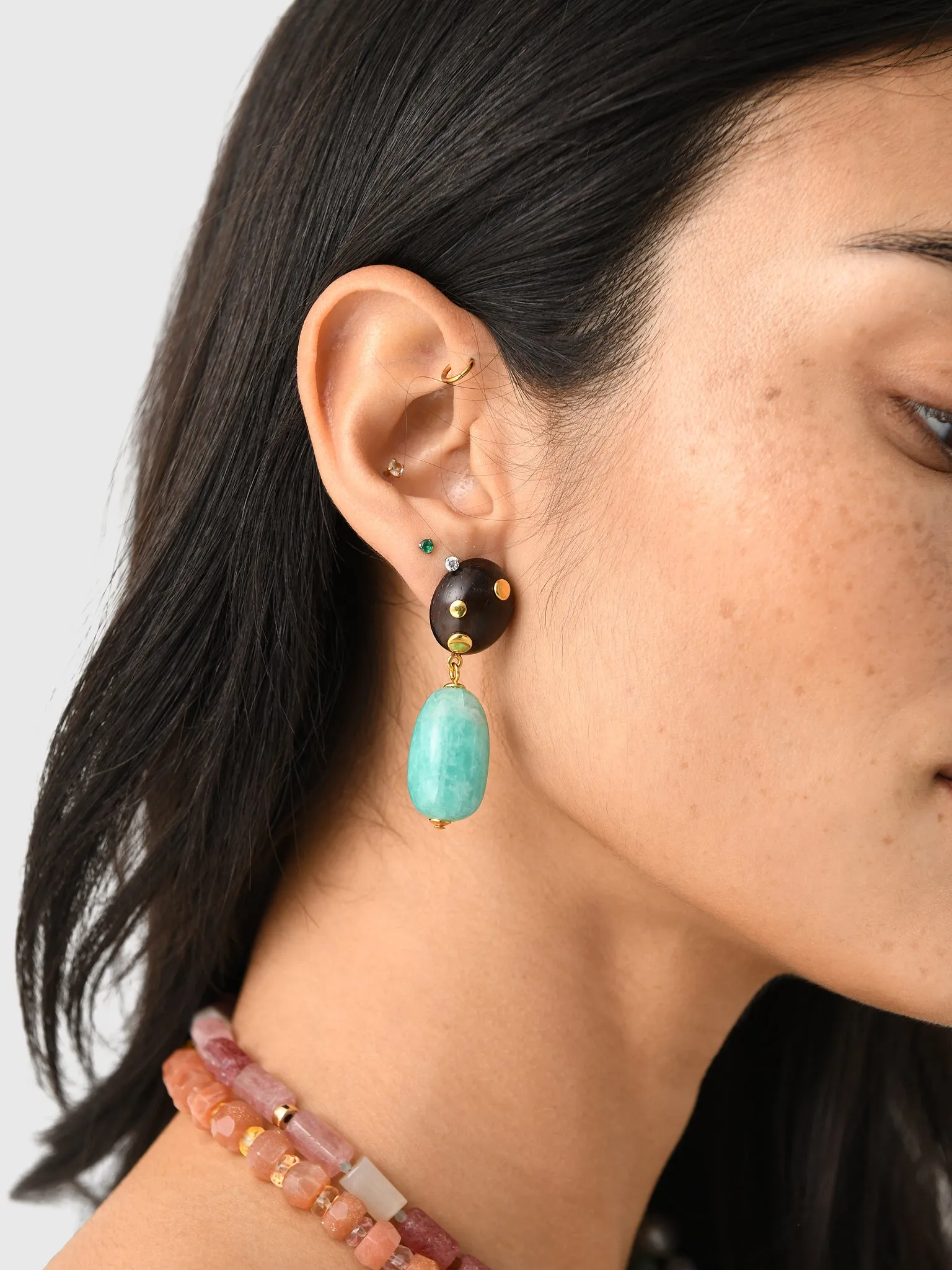 Lizzie Fortunato Nopales Earrings sold by Saint Bernard product image thumbnail 2