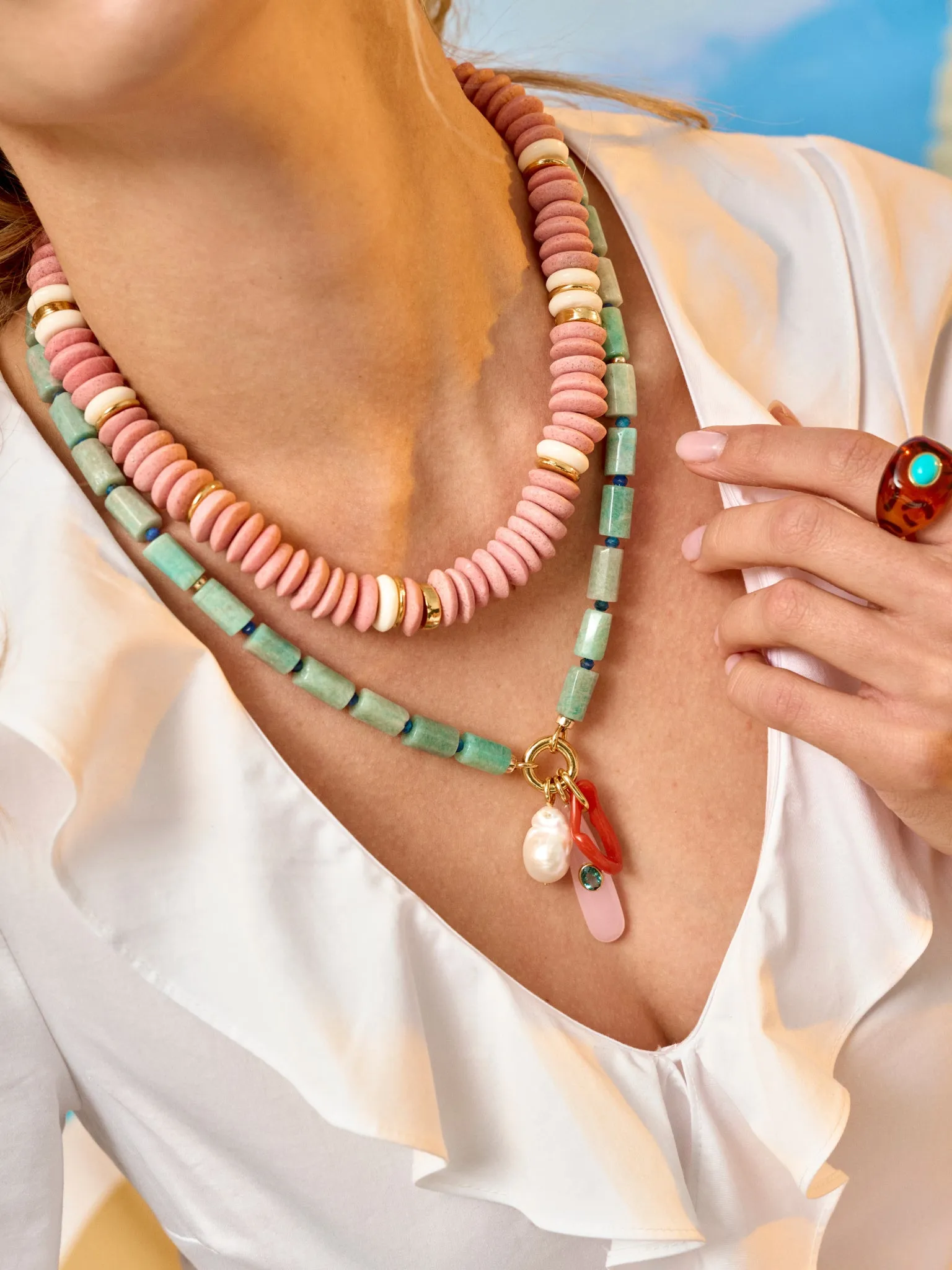 Lizzie Fortunato Cortez Necklace sold by Saint Bernard product image thumbnail 2