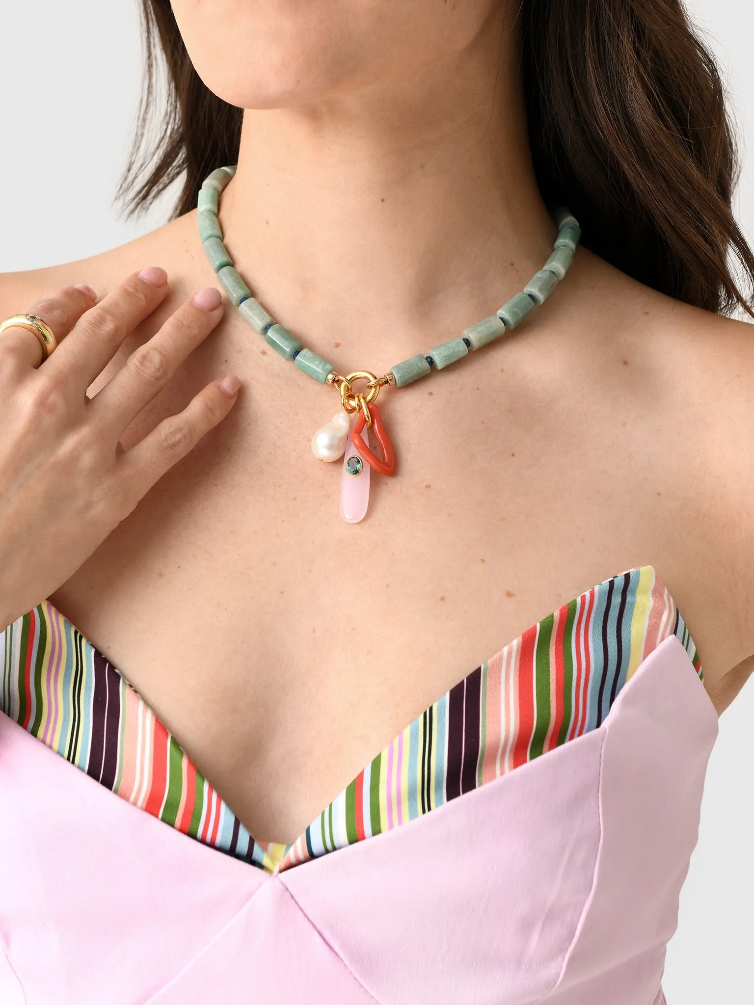 Lizzie Fortunato Cortez Necklace sold by Saint Bernard product image thumbnail 4