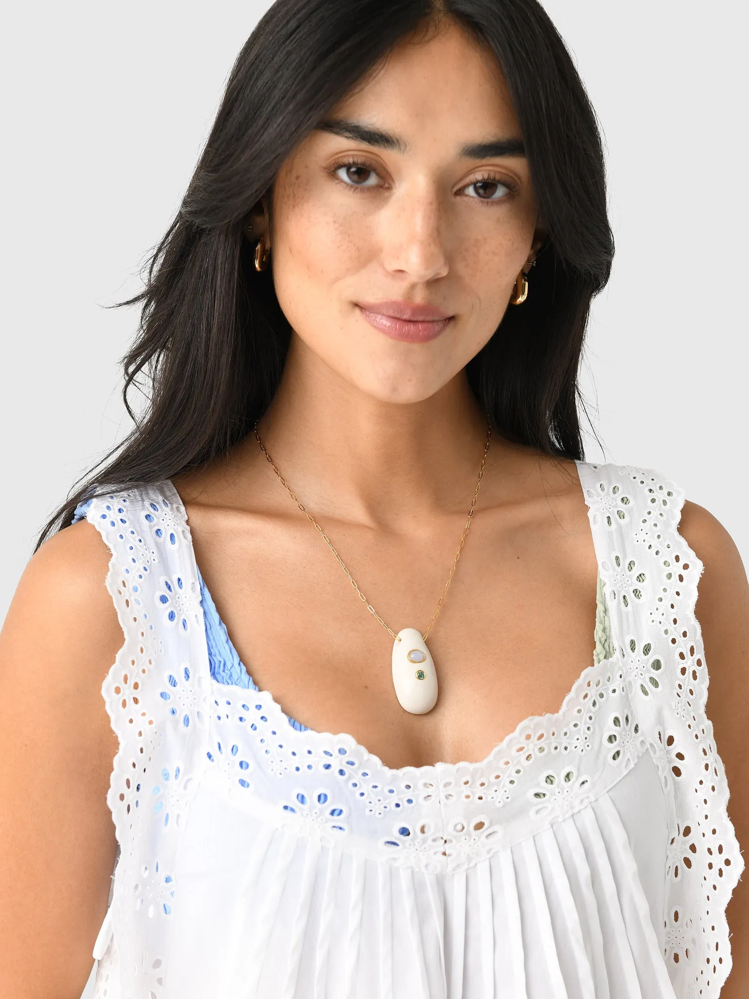 Lizzie Fortunato La Paz Pendant Necklace sold by Saint Bernard product image thumbnail 2