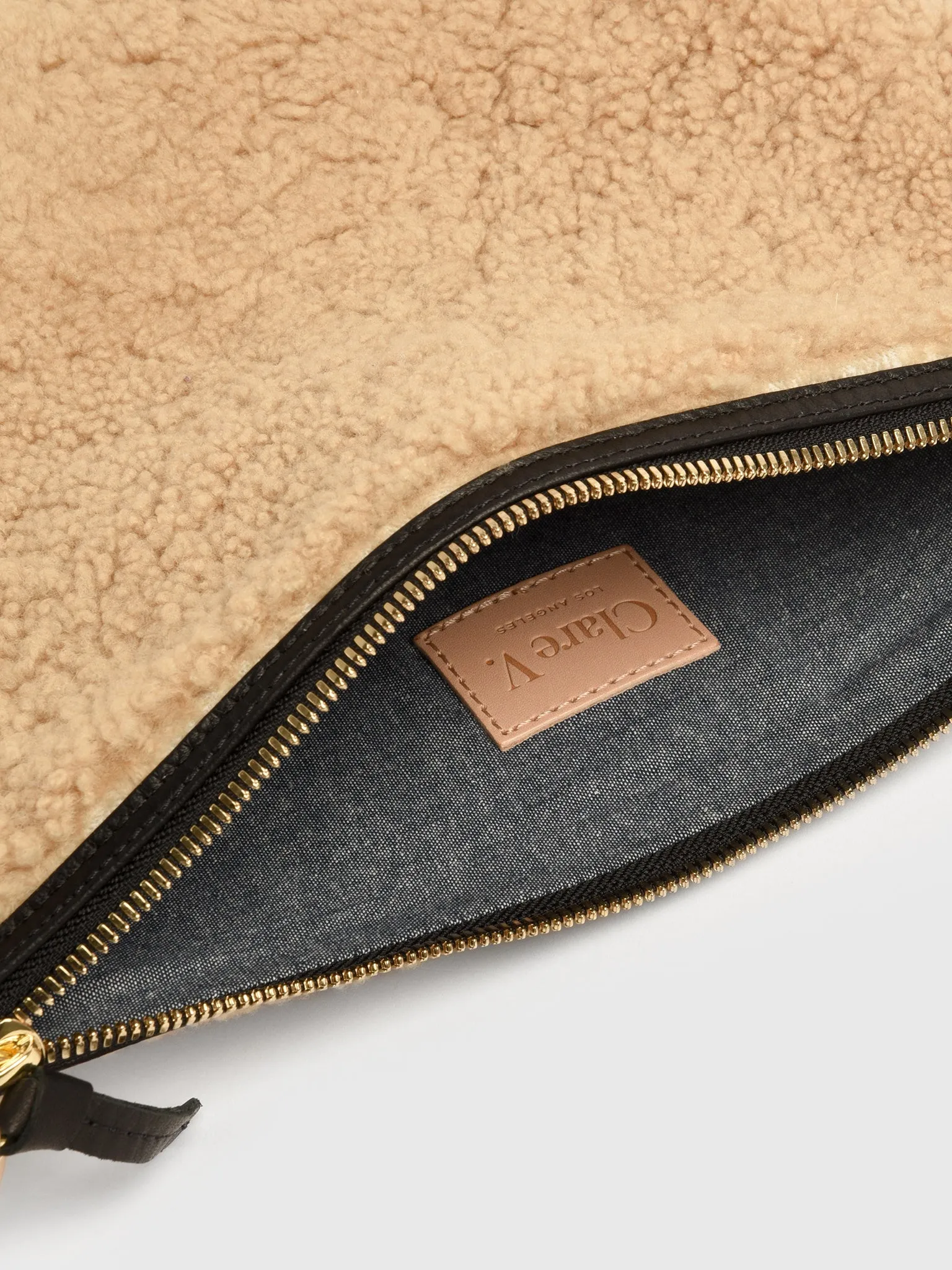 Clare V. Foldover Tab Clutch sold by Saint Bernard product image thumbnail 5