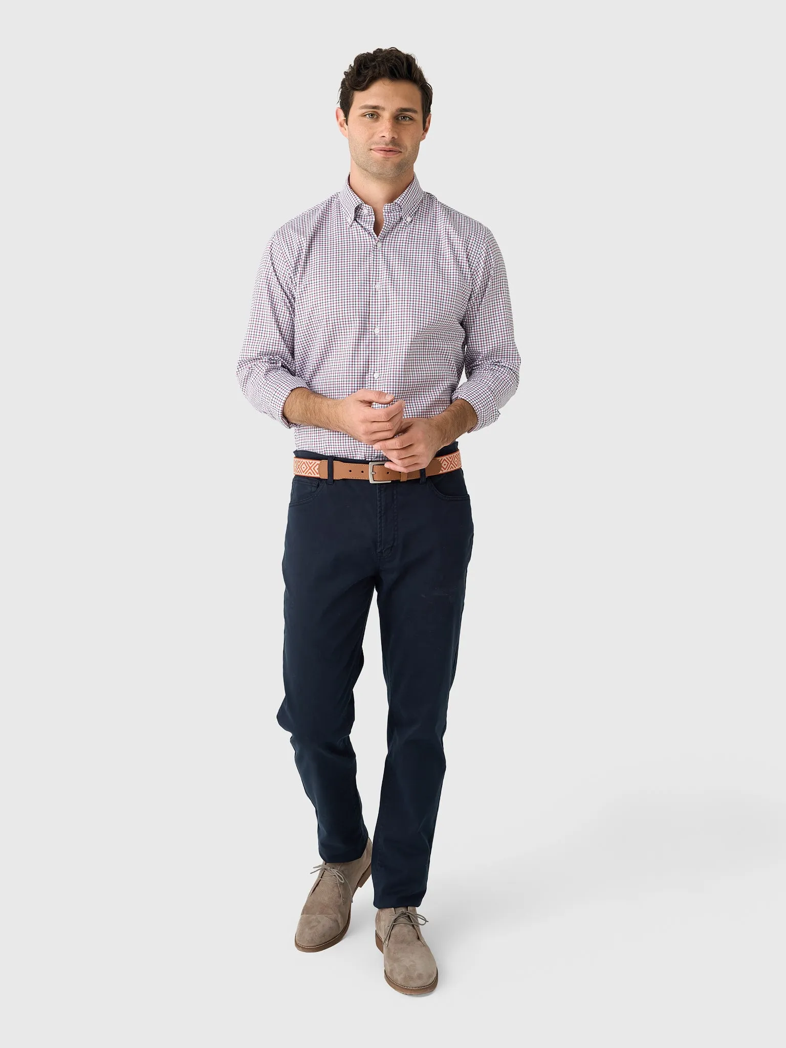 Peter Millar Crown Men's Julian Crown Lite Cotton-Stretch Sport Shirt sold by Saint Bernard product image thumbnail 2