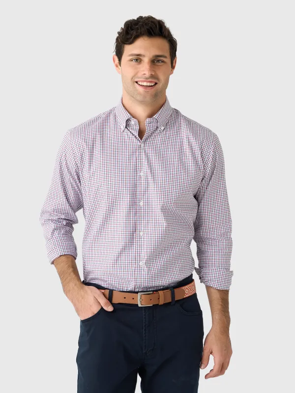 Peter Millar Crown Men's Julian Crown Lite Cotton-Stretch Sport Shirt sold by Saint Bernard