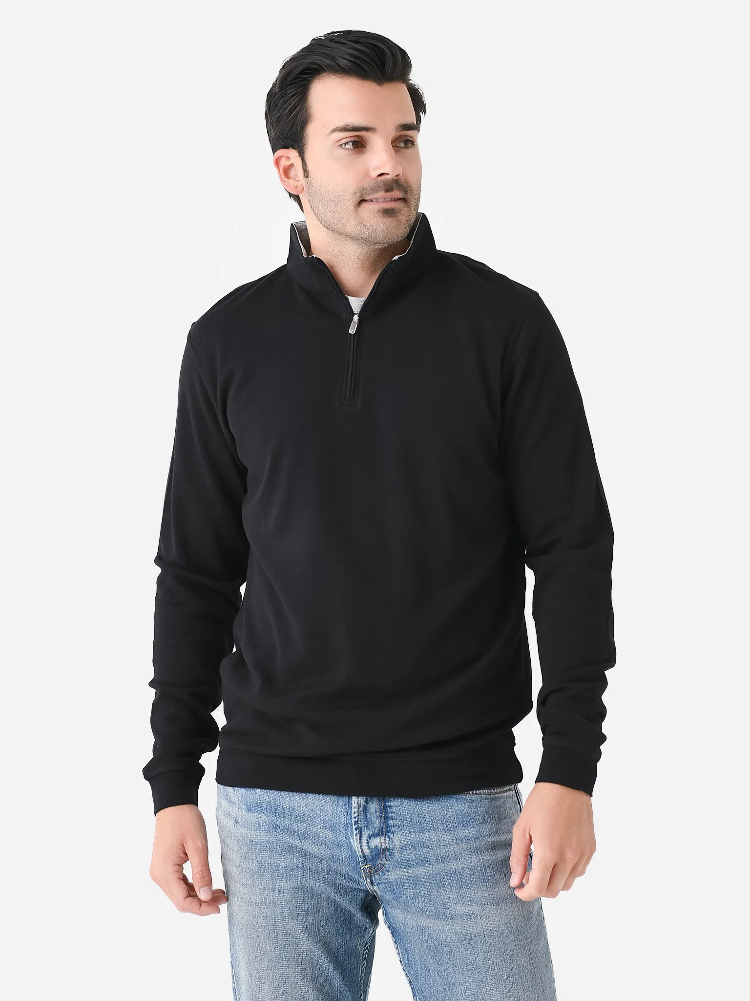 Peter Millar Crown Men's Comfort Quarter-Zip sold by Saint Bernard