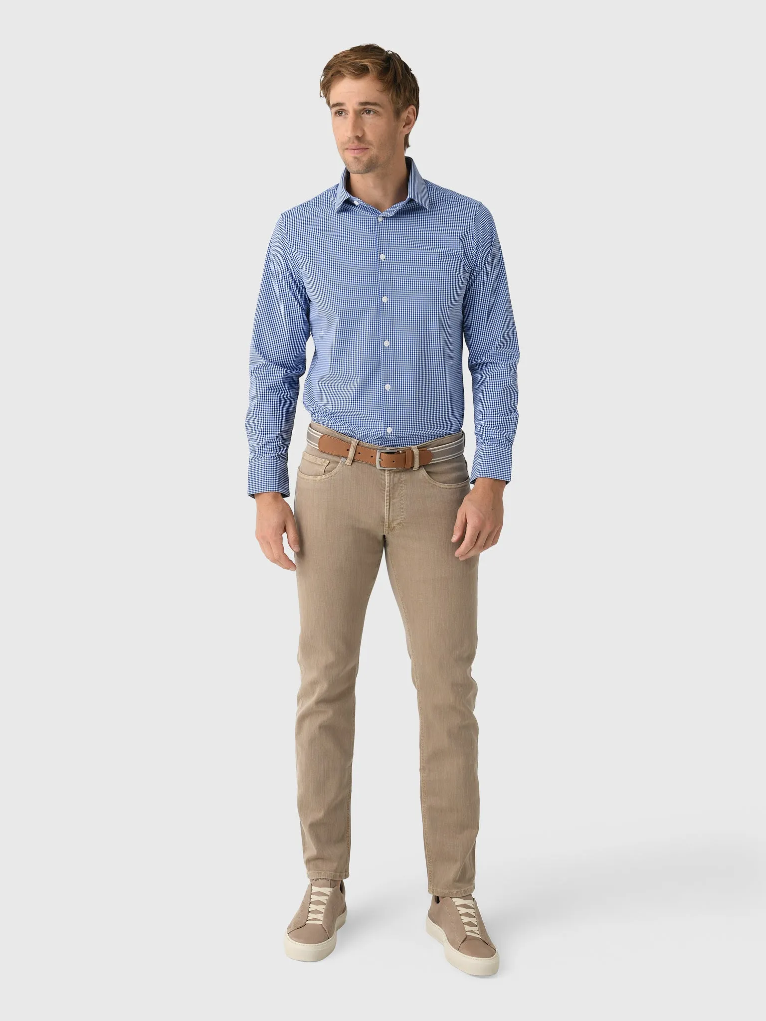 Mizzen+Main Men's Trim Leeward Dress Shirt sold by Saint Bernard product image thumbnail 2